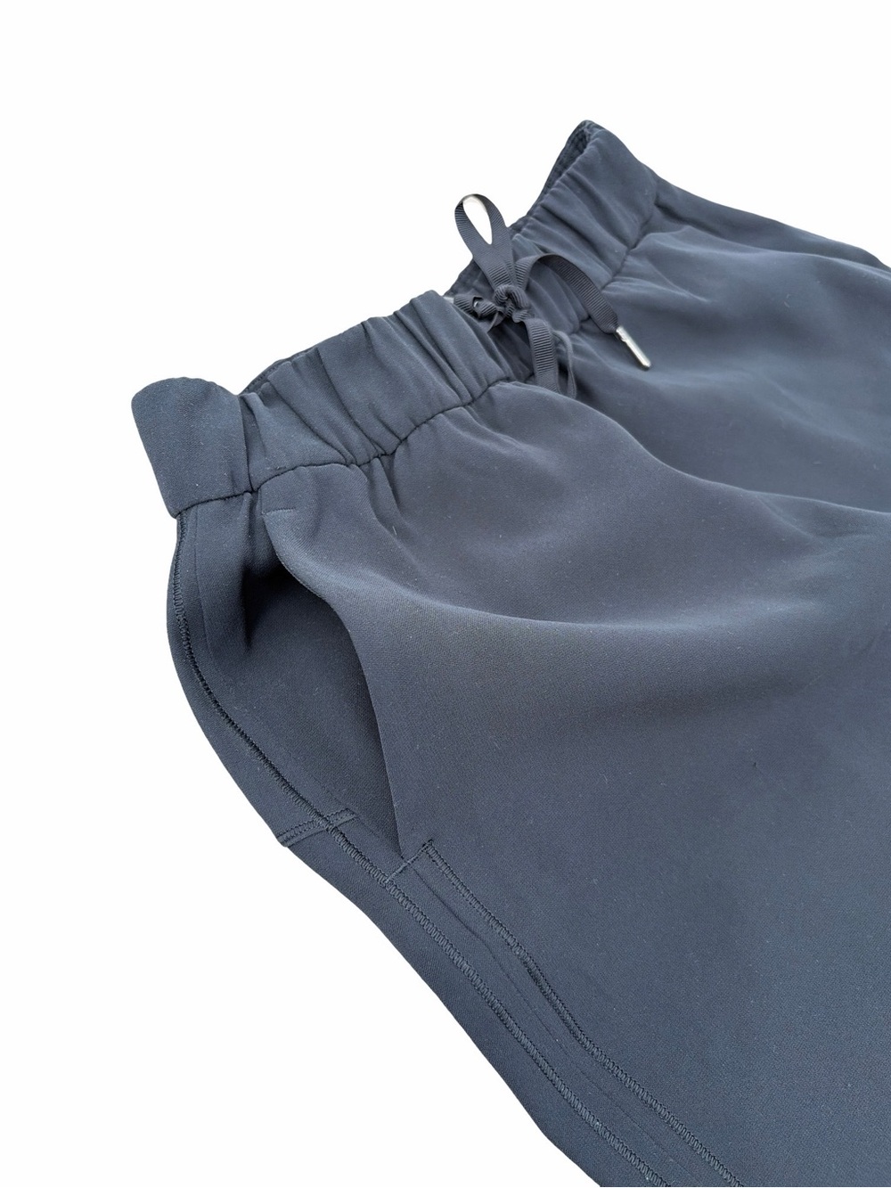 Lululemon On the Fly Drawstring Elastic Waist Black Skirt Size 6 - Picture 5 of 9